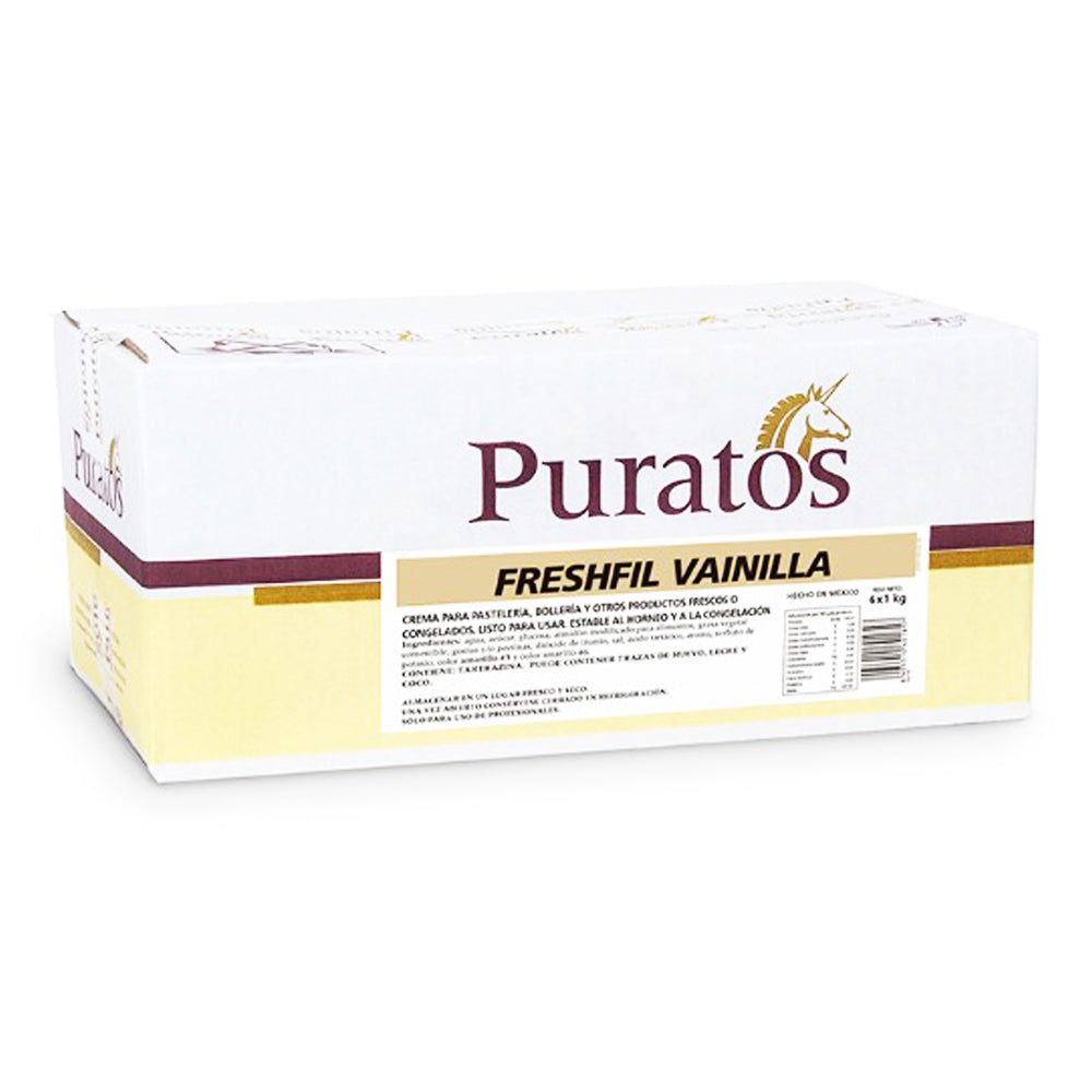 6 KG CREMA PURATOS FRESHFIL VAINILLA CAJA