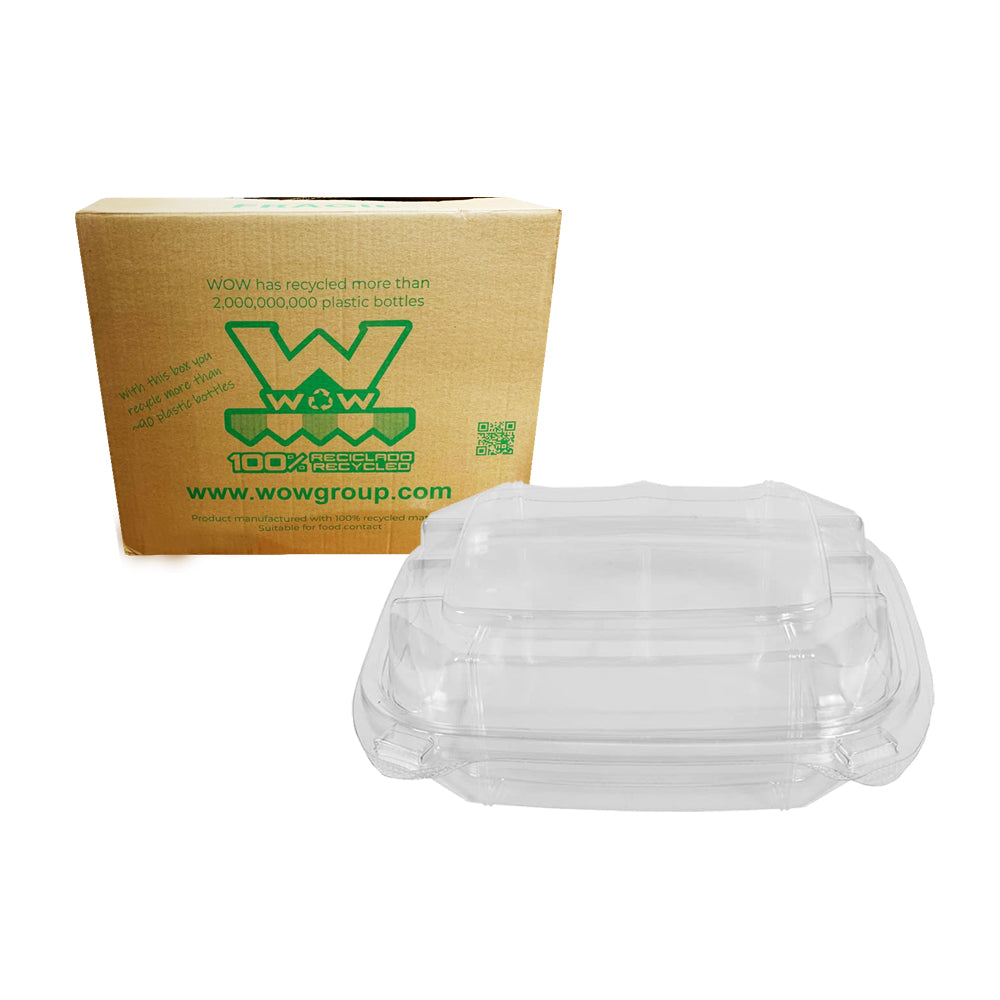 500 PZ CONTENEDOR P/ALIMENTOS C1613.CR.PT WOW CAJA
