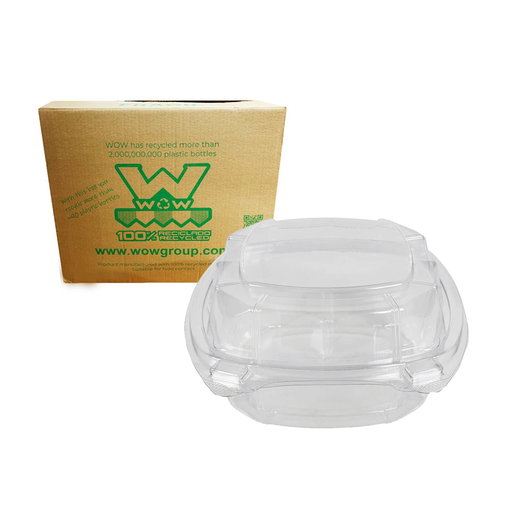 500 PZ CONTENEDOR P/ALIMENTOS C1212B.CR.S.PT WOW CAJA