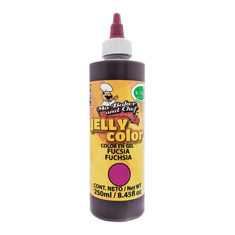 250 ML COLOR JELLY FUCSIA PIEZA
