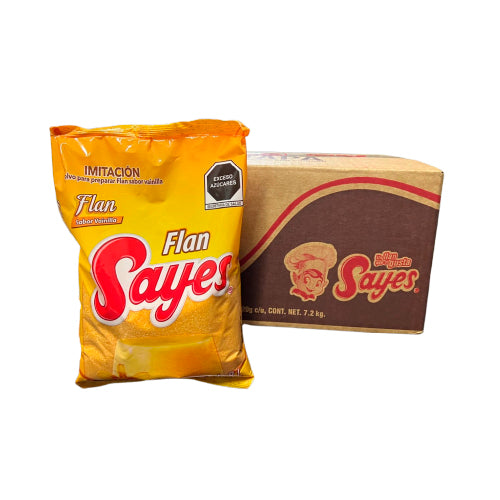 10PZ/720GR FLAN SAYES CAJA