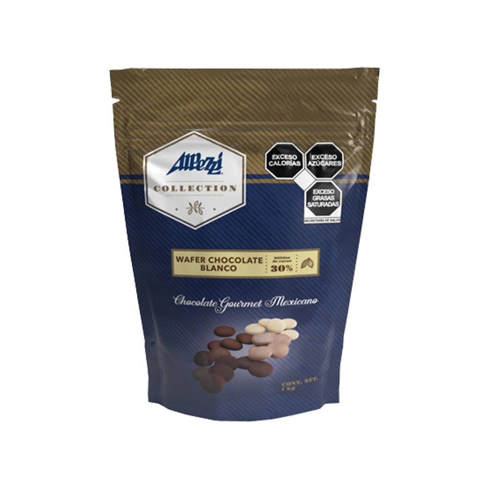 WAFER CHOCOLATE ALPEZZI BLANCO PIEZA