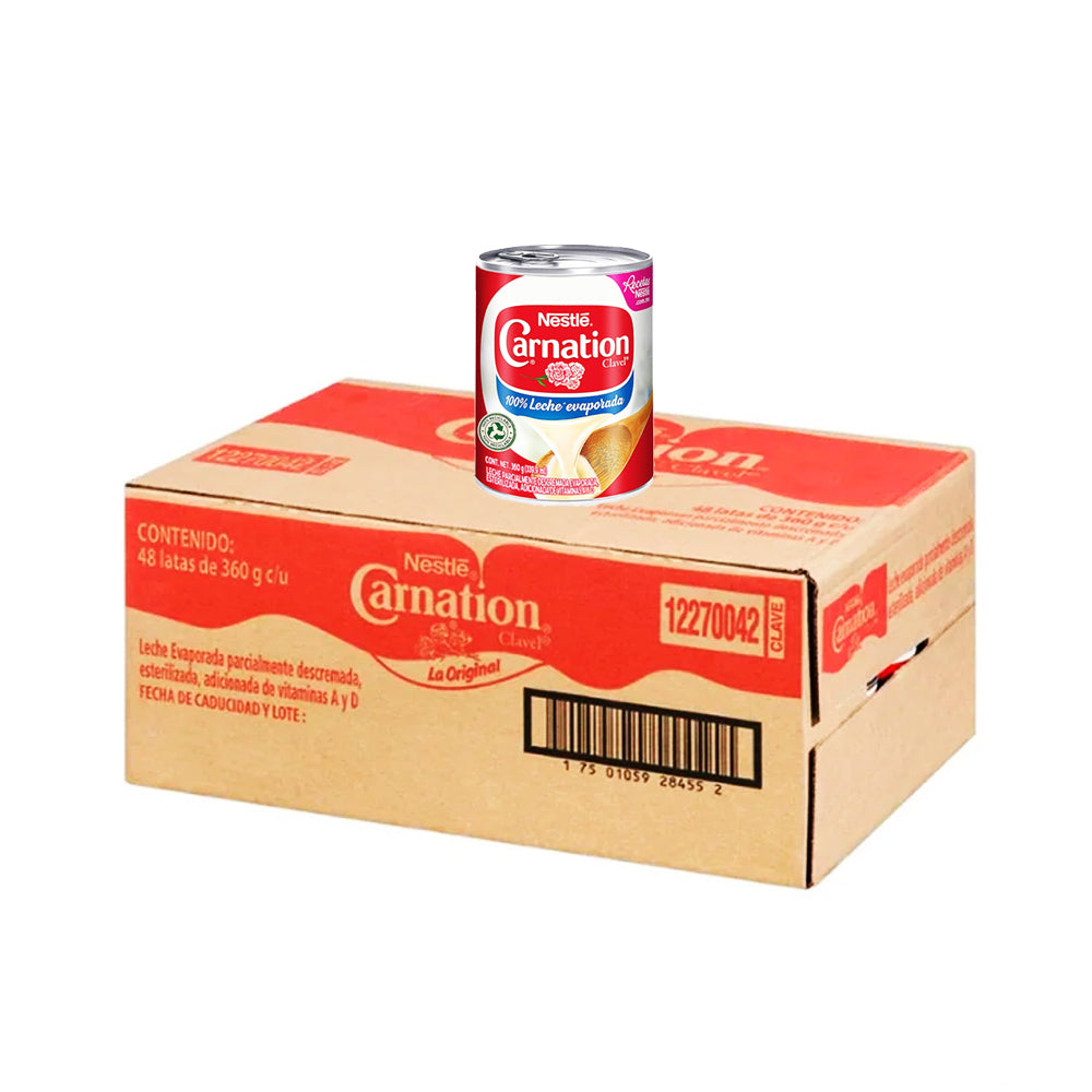 48PZ/360ML LECHE CLAVEL CAJA &
