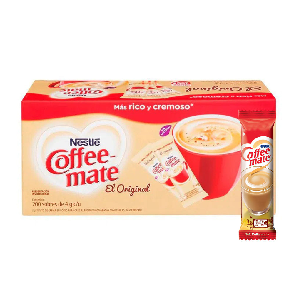 200PZ/4 GR COFFEE-MATE STICK PAQUETE &