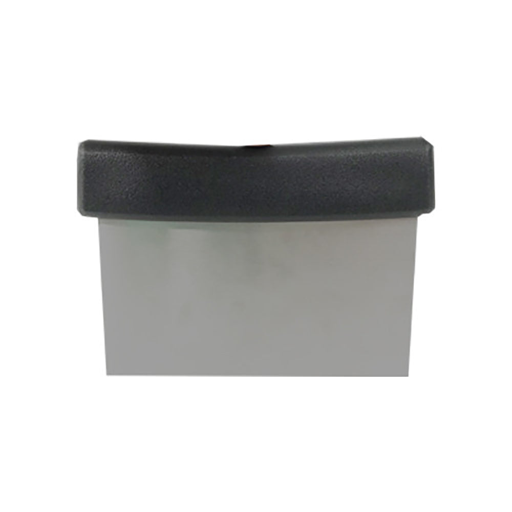 RASPA ACERO MANGO NEGRO 15.2*7.6 PIEZA