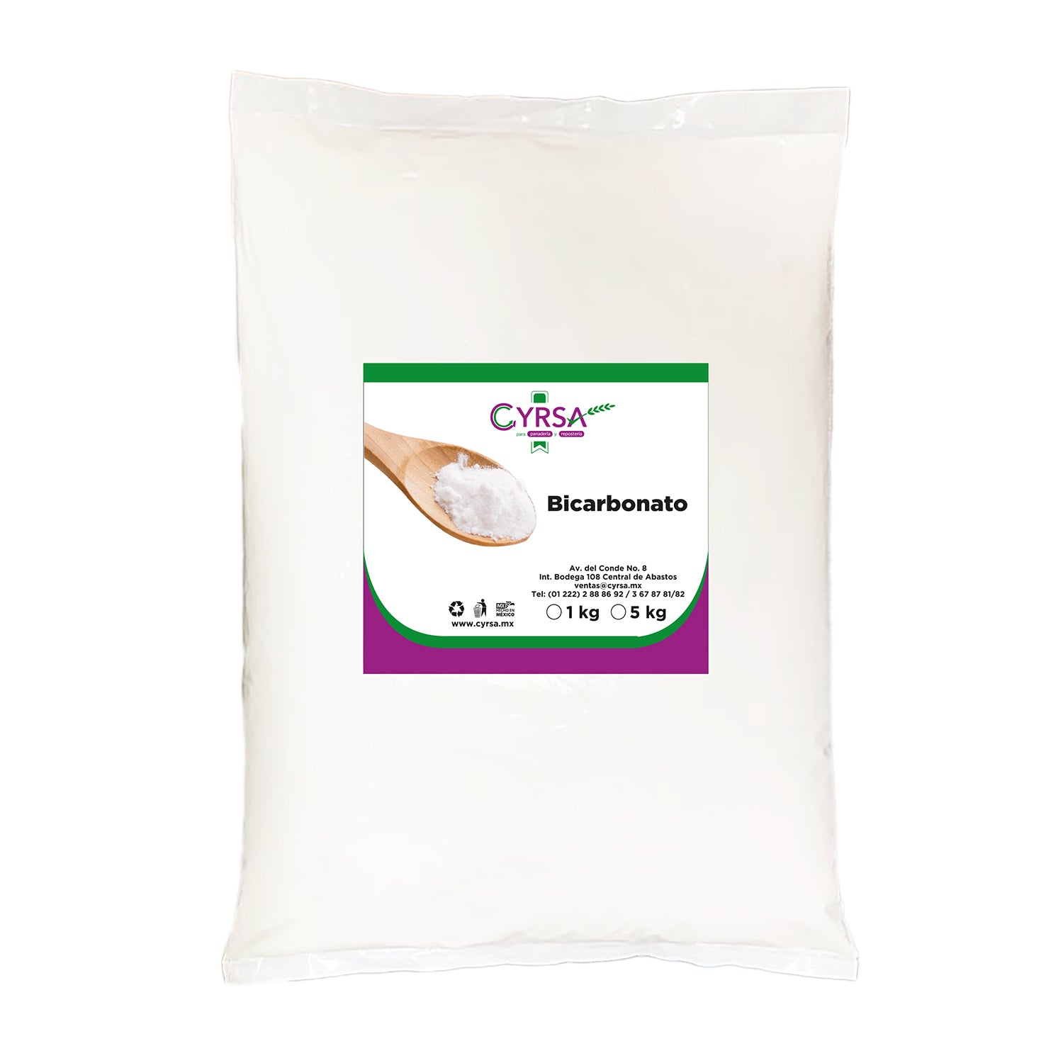 5 KG BICARBONATO BOLSA