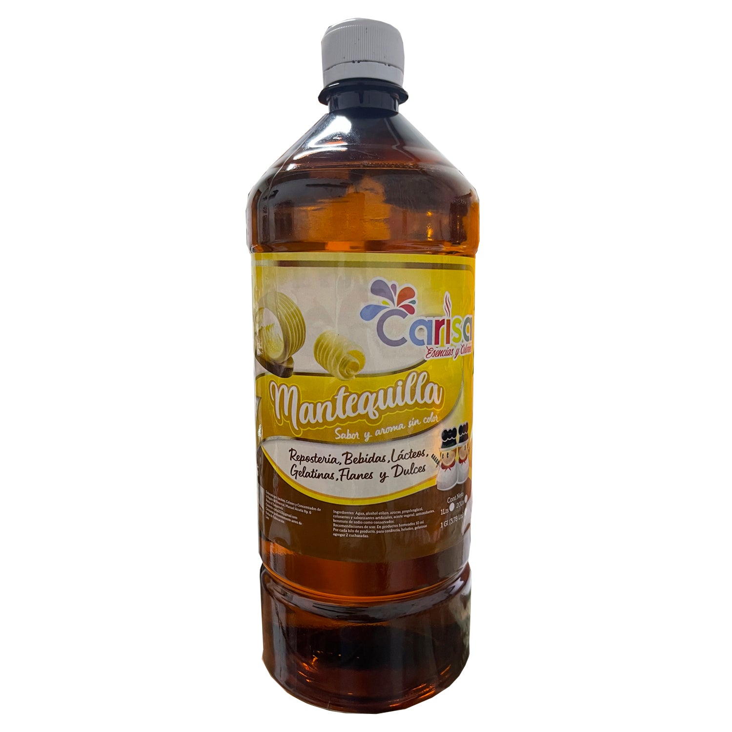 ESENCIA CARISA MANTEQUILLA LITRO