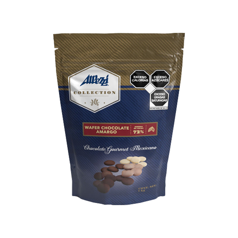 WAFER CHOCOLATE ALPEZZI AMARGO PIEZA