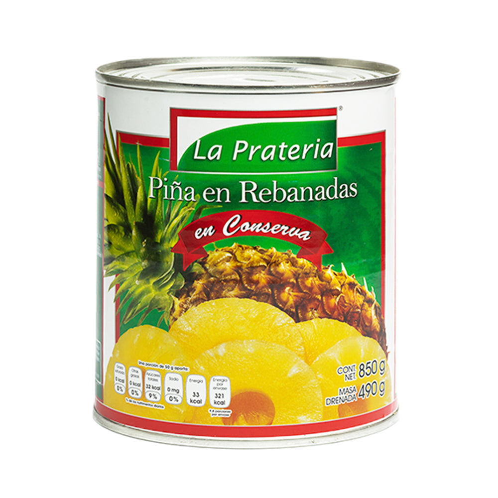850 GR PIÑA REBANADA LA PRATERIA PIEZA