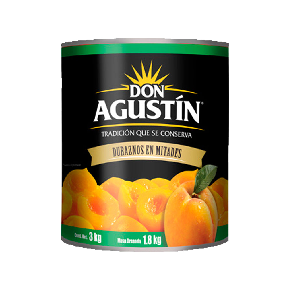 3 KG DURAZNOS MITADES SAN AGUSTIN PIEZA