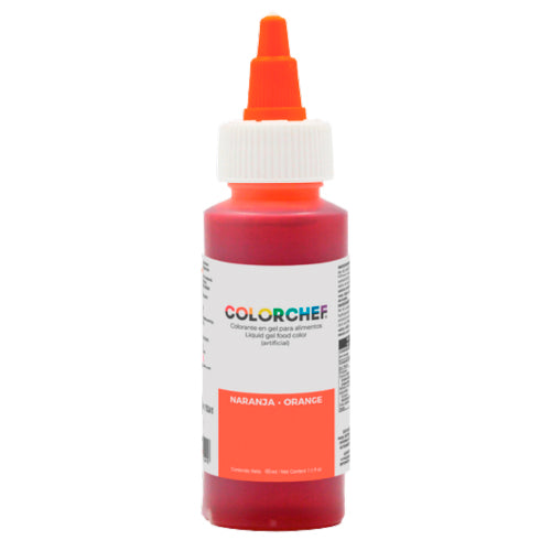 60 ML GEL COLOR CHEF NARANJA PIEZA