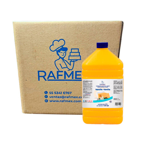 4PZ/4 LT ESENCIA RAFMEX VAINILLA CAJA