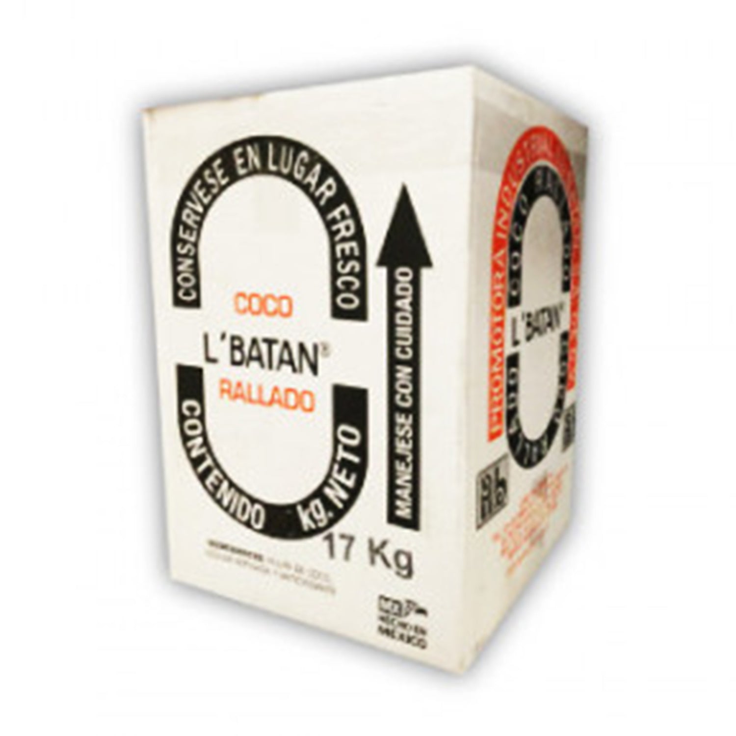 17 KG COCO RAYADOS AZUCAR LBATAN CAJA