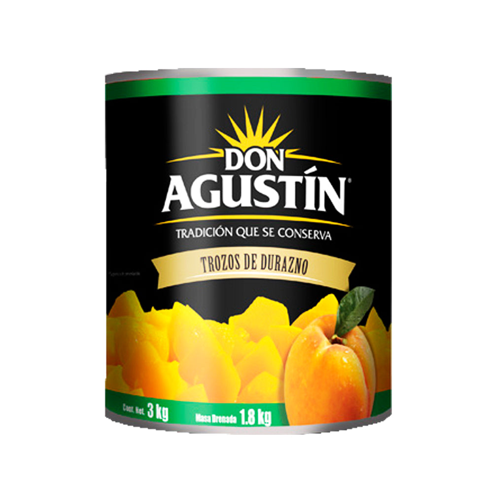3 KG DURAZNOS CUBO/TROZO SAN AGUSTIN PIEZA