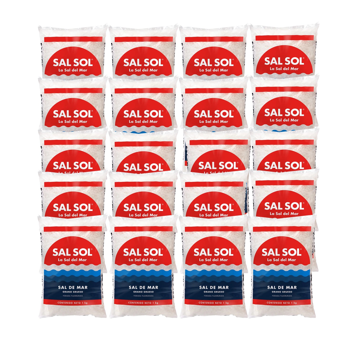 20PZ/1KG SAL SOL COCINA GRANO GRUESO BULTO