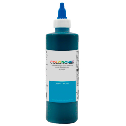250 ML GEL COLOR CHEF AZUL PIEZA