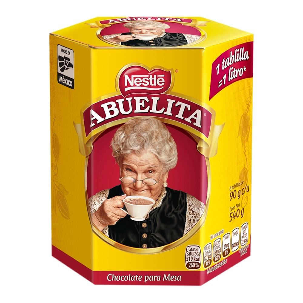 24PZ/510GR CHOCOLATE ABUELITA TABLETA CAJA