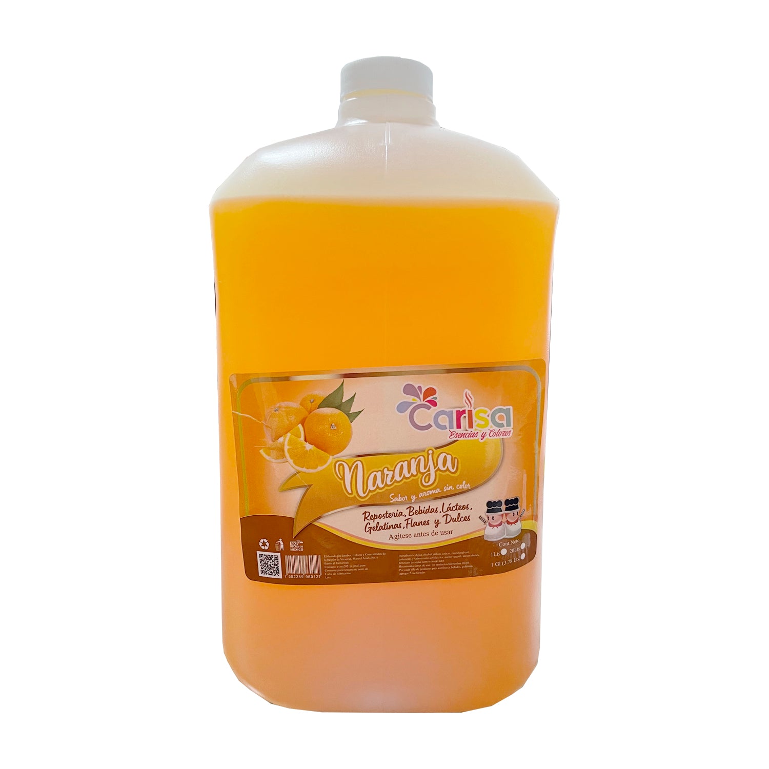 3.785 LT ESENCIA CARISA NARANJA GALON
