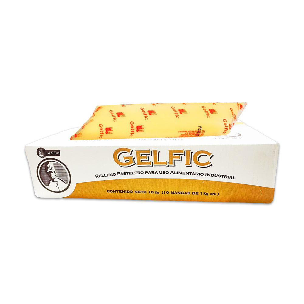 10 KG CREMA PASTELERA GELFIC LASTUR CAJA&