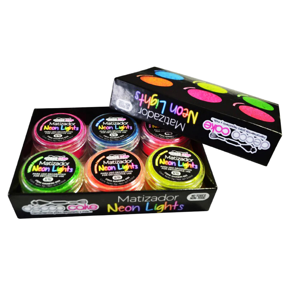 3 GR MATIZADOR POLVO NEON LIGHTS COLORES VARIOS PIEZA