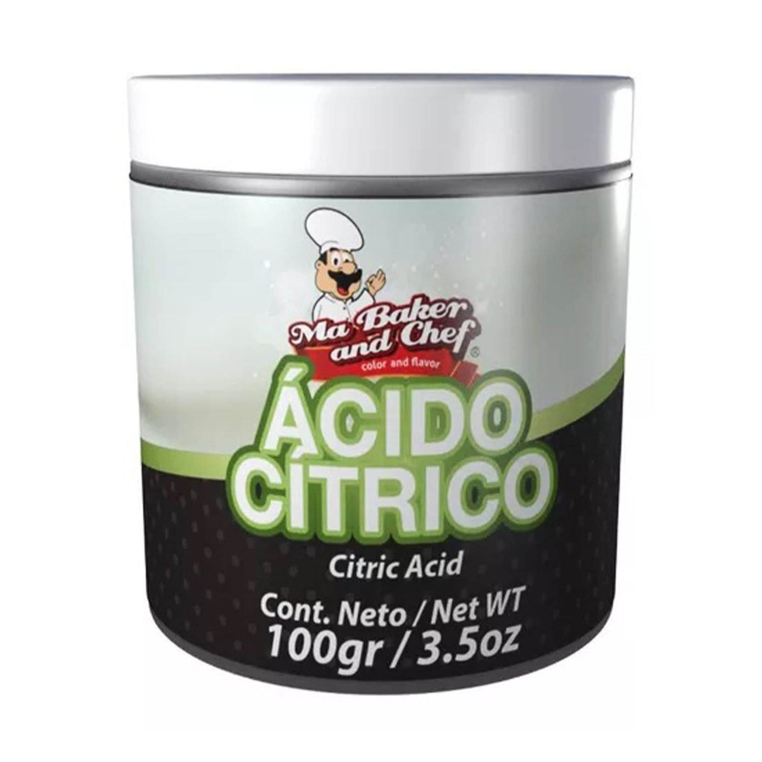 100 GRS ACIDO CITRICO MA BAKER PIEZA