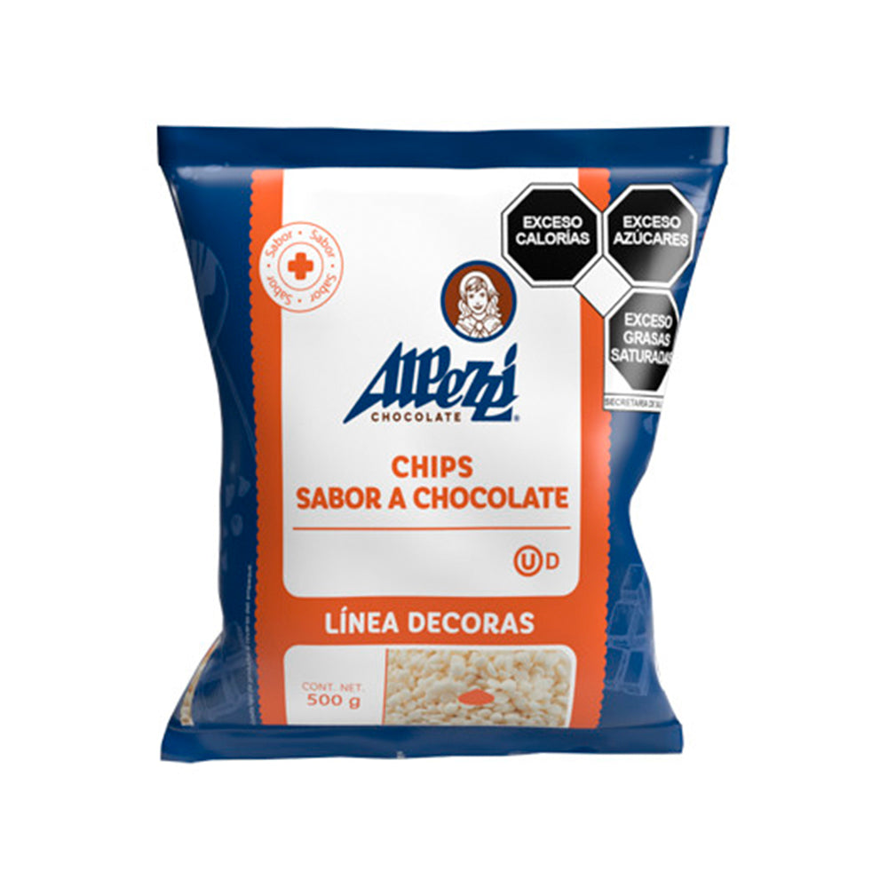 500 GR CHIPS ALPEZZI BLANCO BOLSA