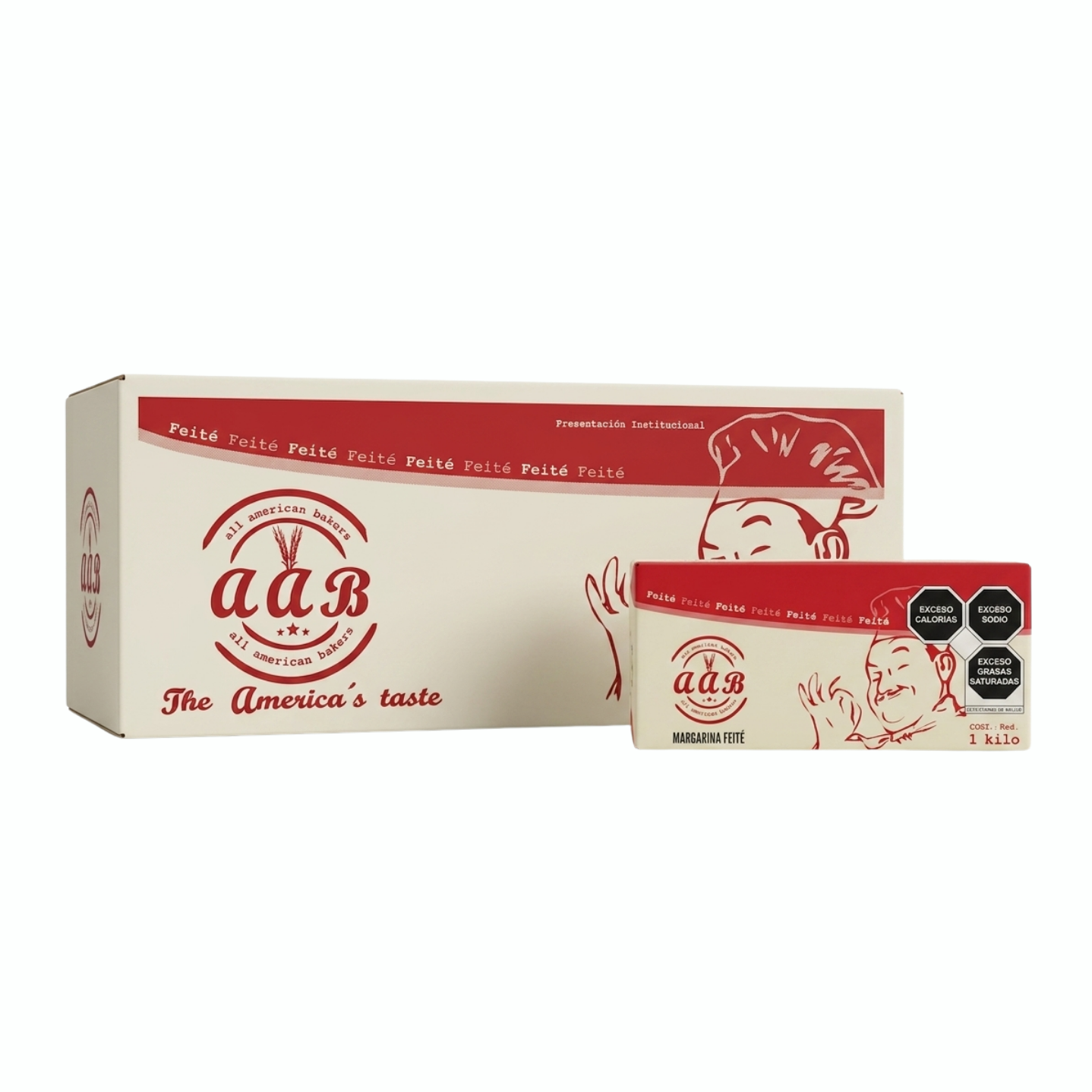 10KG MARGARINA ALL AMERICAN BAKERS FEITE CAJA