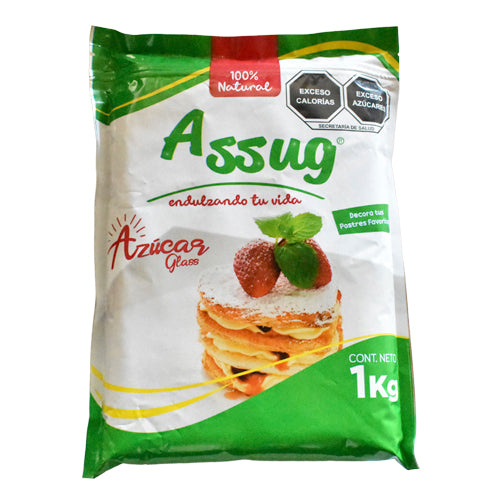 AZUCAR GLASS ASSUG 1ra KILO