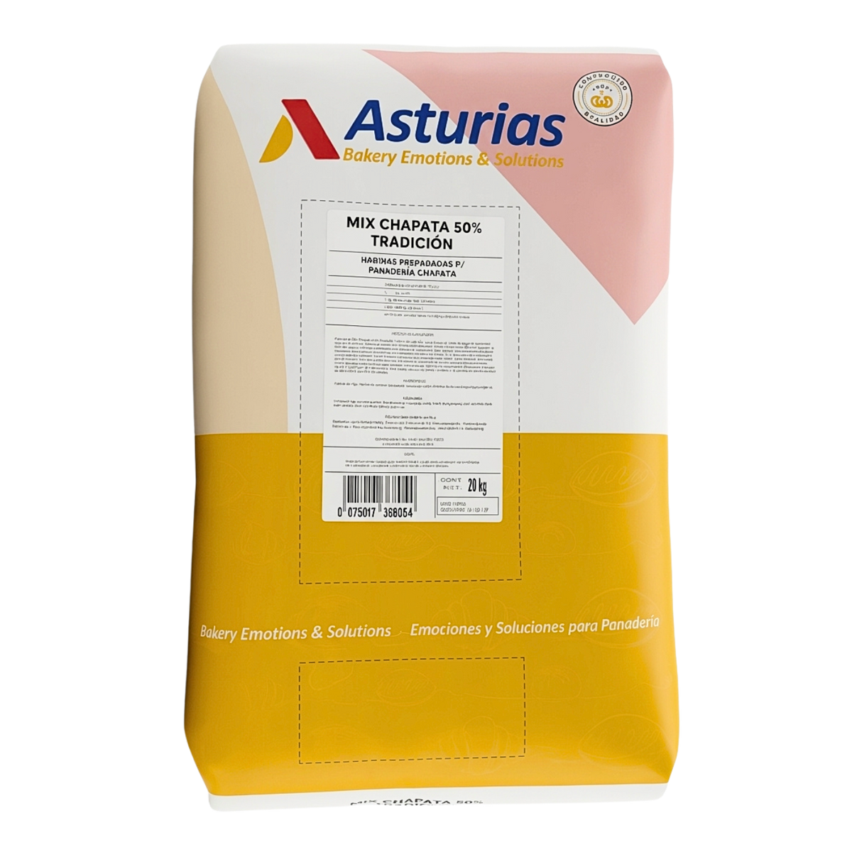 20 KG HARINA MIX CHAPATA ASTURIAS BULTO