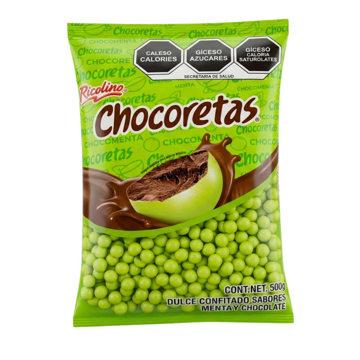 500 GRS CHOCORETAS RICOLINO PIEZA