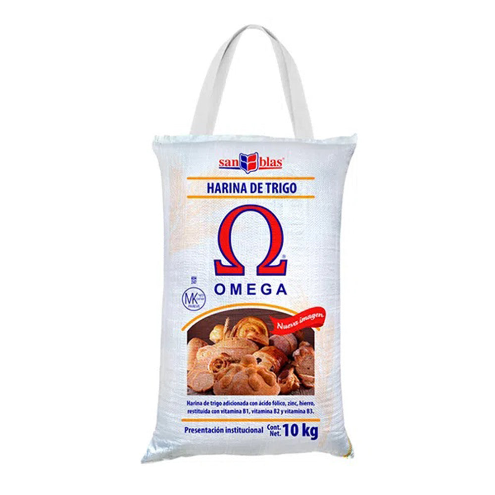 10 KG HARINA OMEGA ARROBA BULTO &