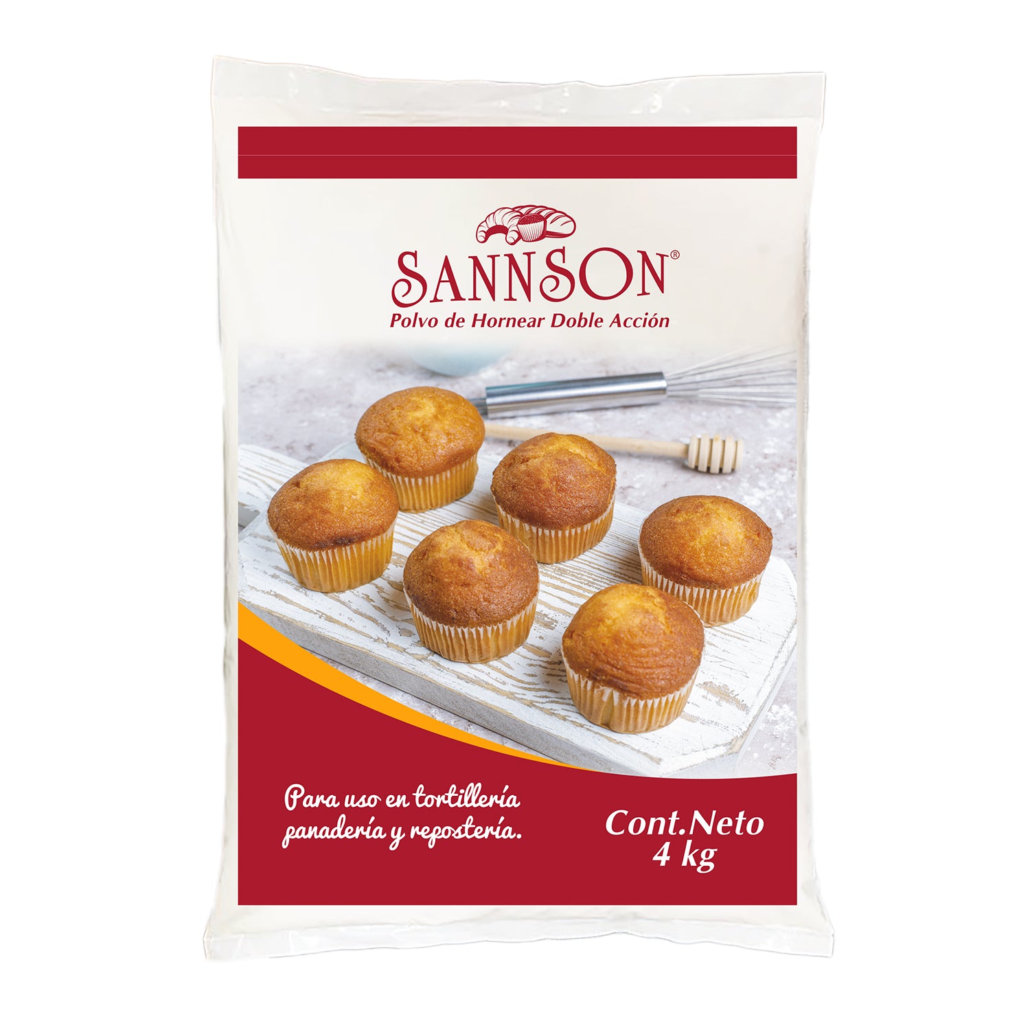 4 KG POLVO PARA HORNEAR SANNSON BOLSA