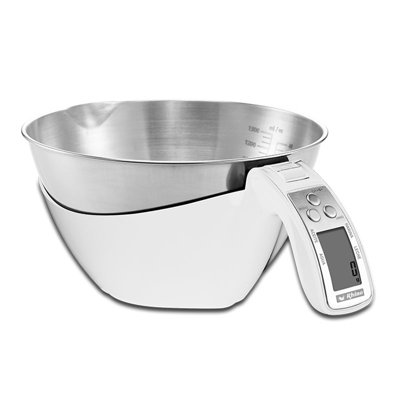 BASCULA PARA COCINA RHINO 5KG TAZON (BATA-5) PIEZA