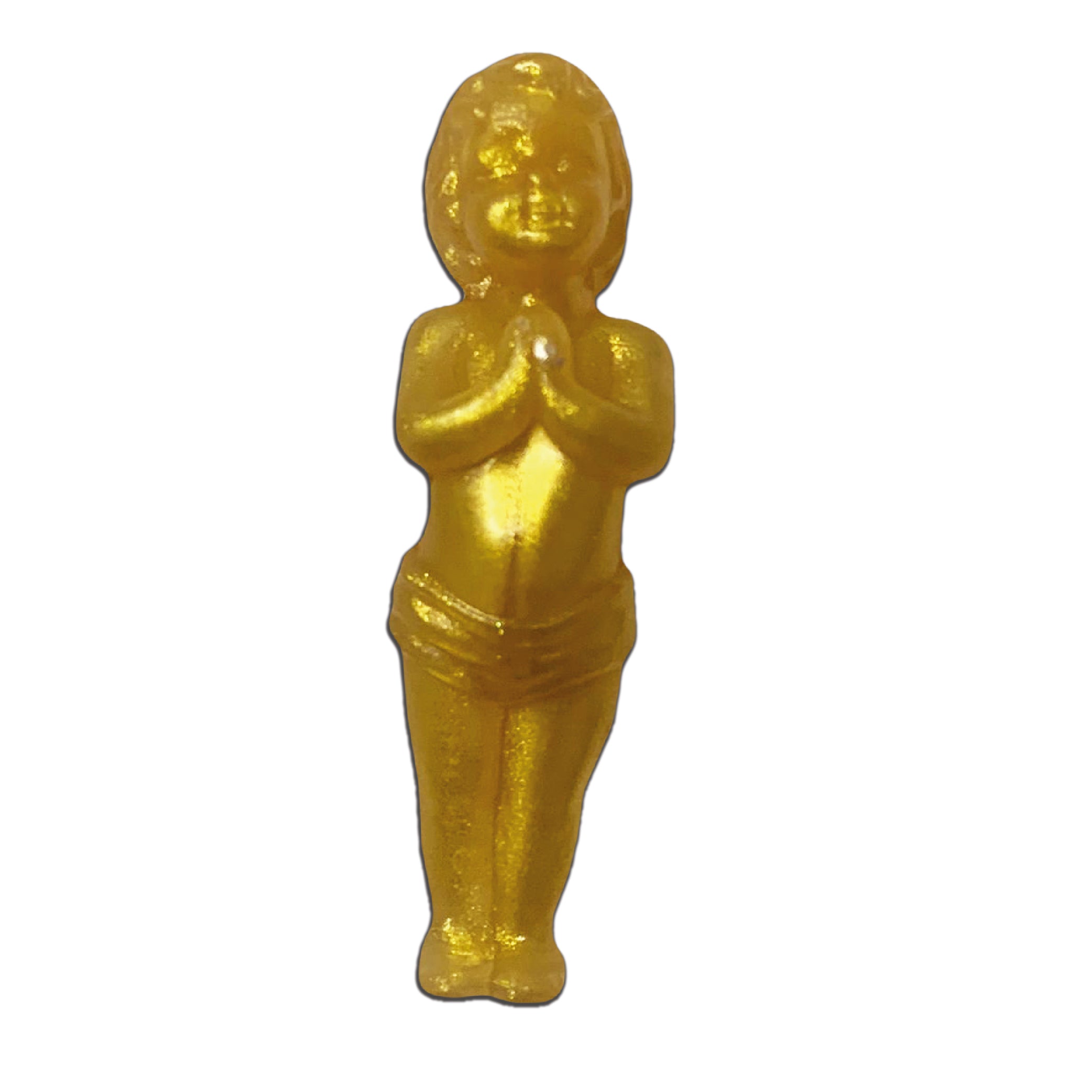 1,000 PZ MUÑECO ANGEL DORADO BOLSA