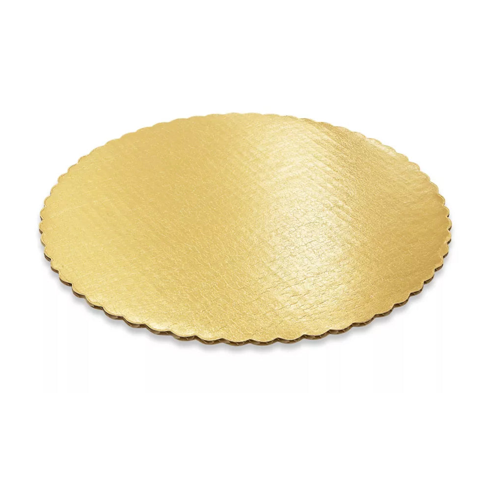 BASE DE CARTON PARA PASTEL ORO 23 CM PIEZA