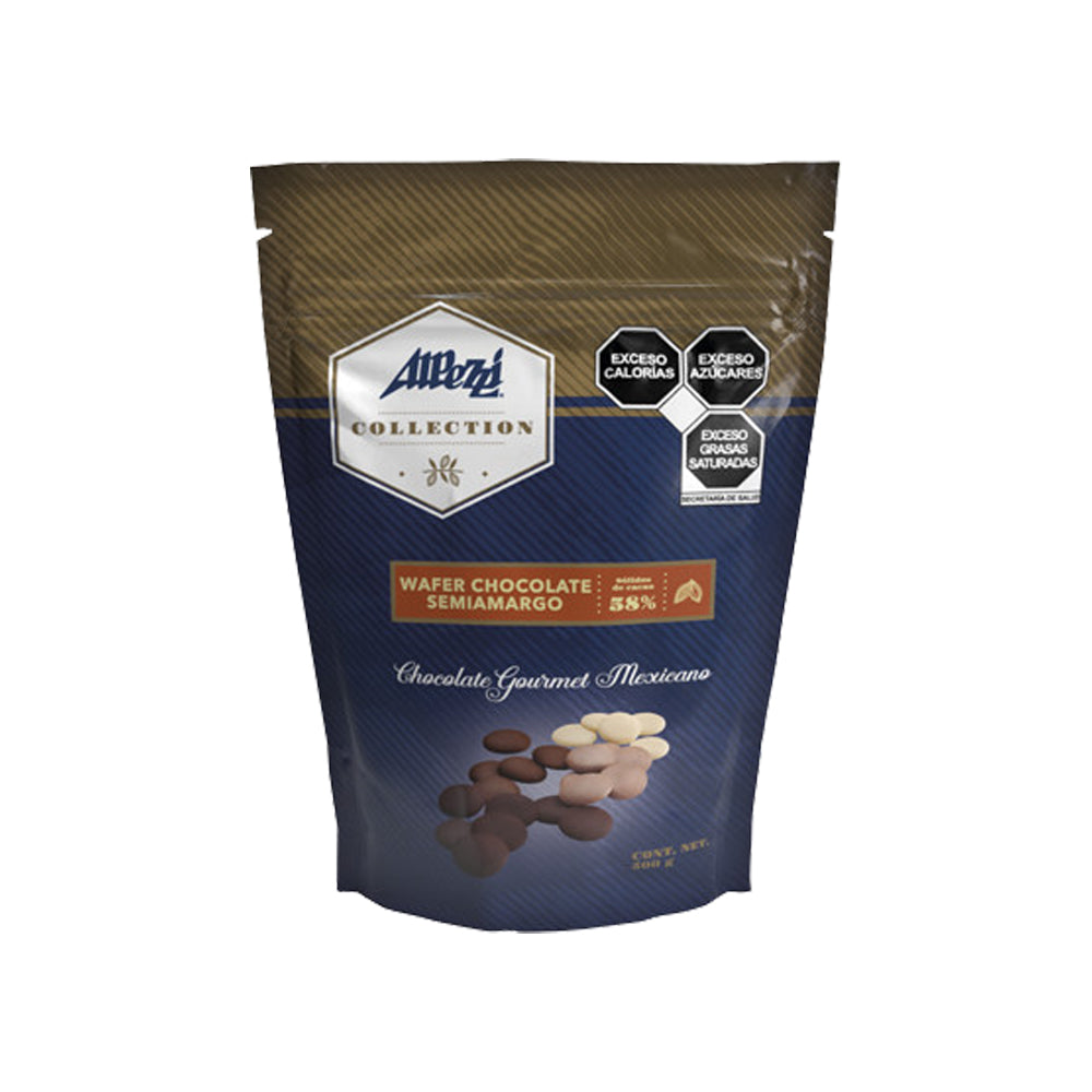 WAFER CHOCOLATE ALPEZZI SEMI AMARGO PIEZA