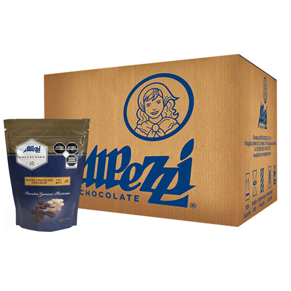 6PZ/.900GRS WAFER CHOCOLATE LACTEO CAJA