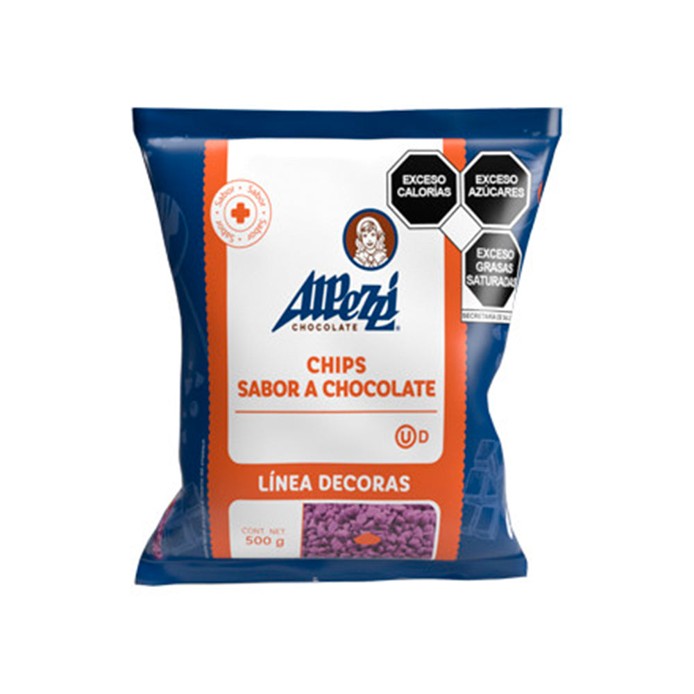 500 GR CHIPS ALPEZZI VIOLETA BOLSA