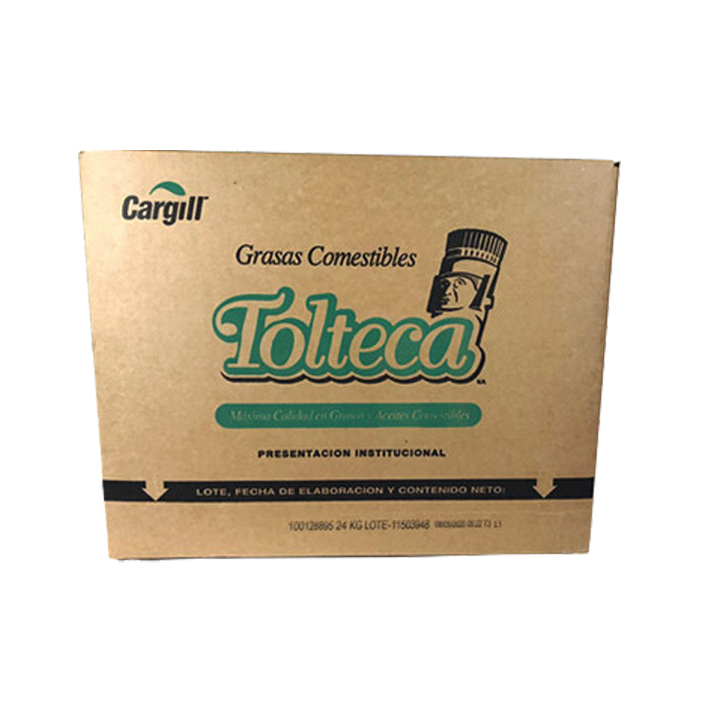 24KG MANTECA VEGETAL TOLTECA CAJA