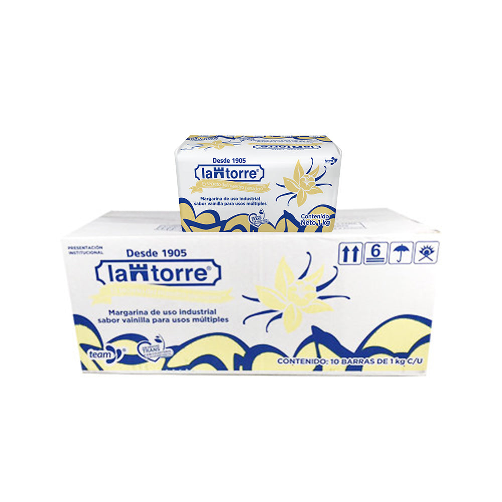 10 KG MARGARINA TORRE VAINILLA CAJA