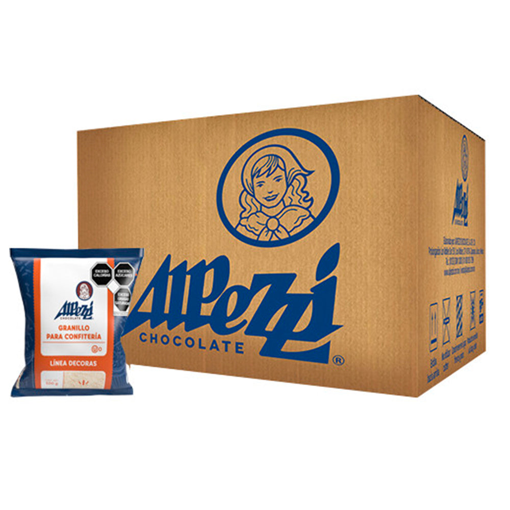 20PZ/500GR CHIPS ALPEZZI BLANCO CAJA