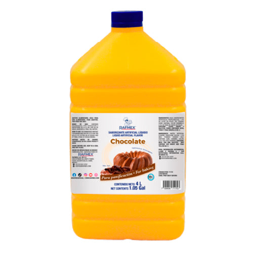 4 LT ESENCIA RAFMEX CHOCOLATE GALON