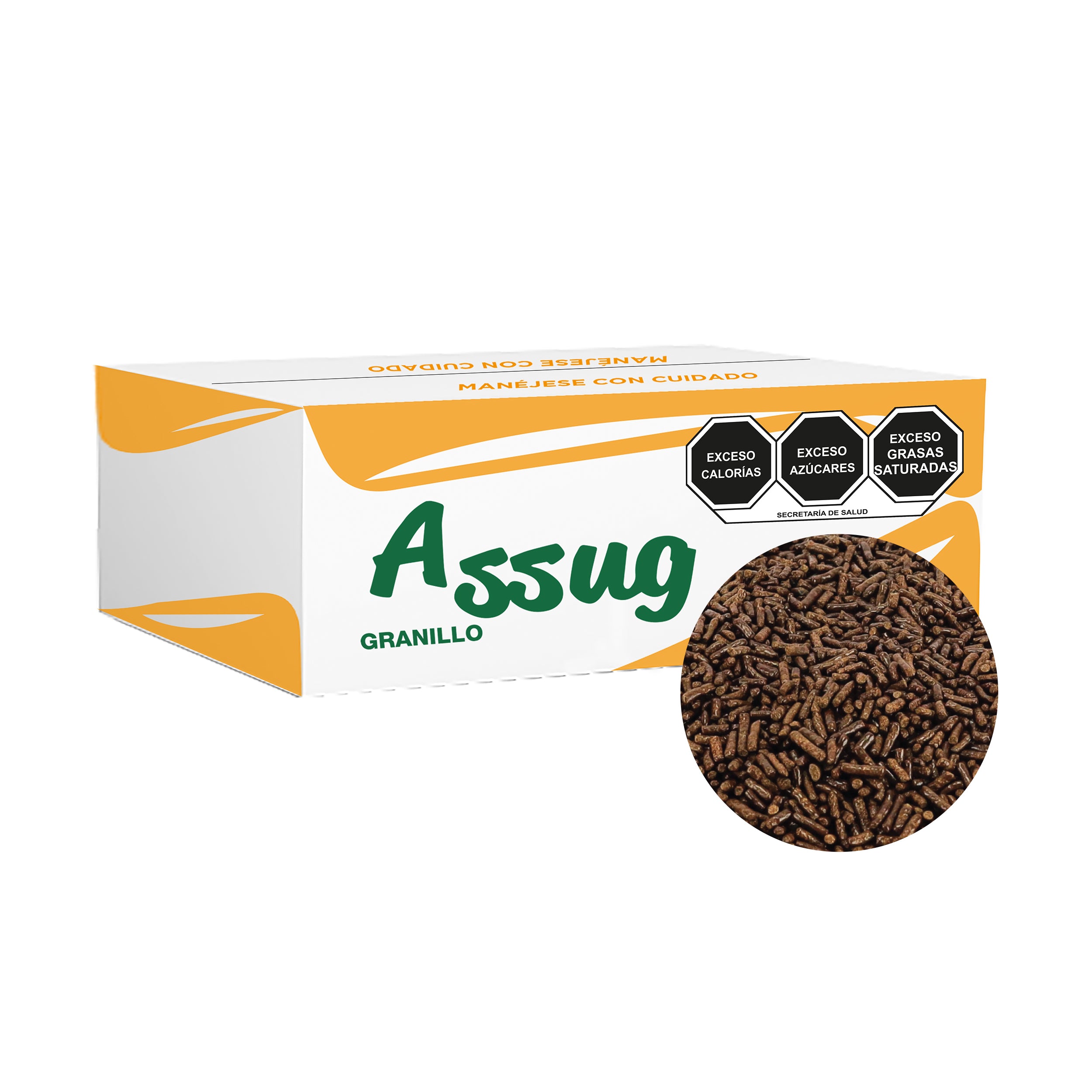 5 KG GRANILLO ASSUG ROJIZO/CAPUCHINO CAJA