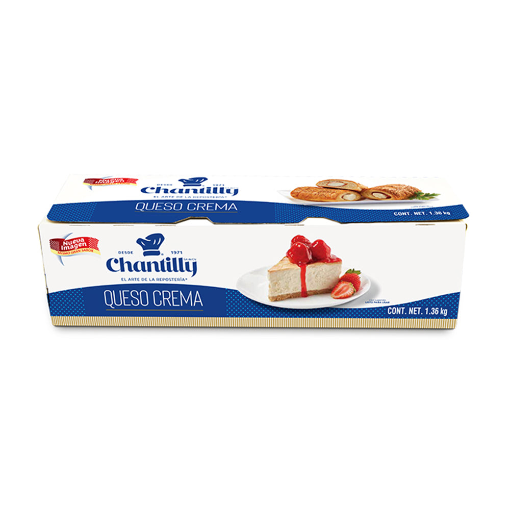 1.36 KG QUESO CREMA CHANTILLY PIEZA