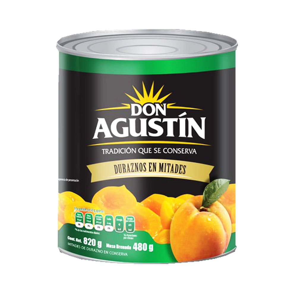 820 GR DURAZNO MITADES SAN AGUSTIN PIEZA