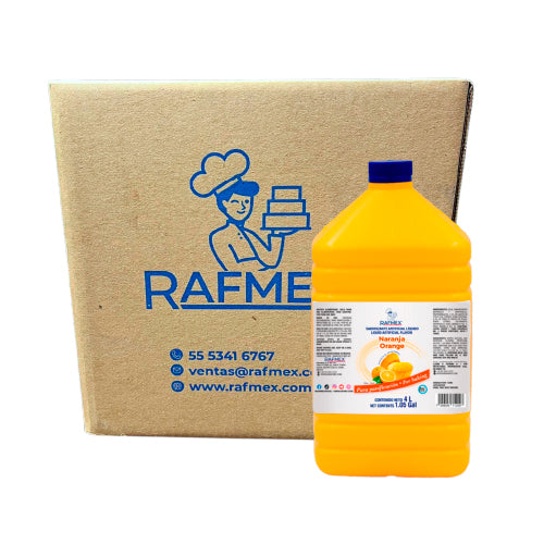 4PZ/4LT ESENCIA RAFMEX NARANJA CAJA