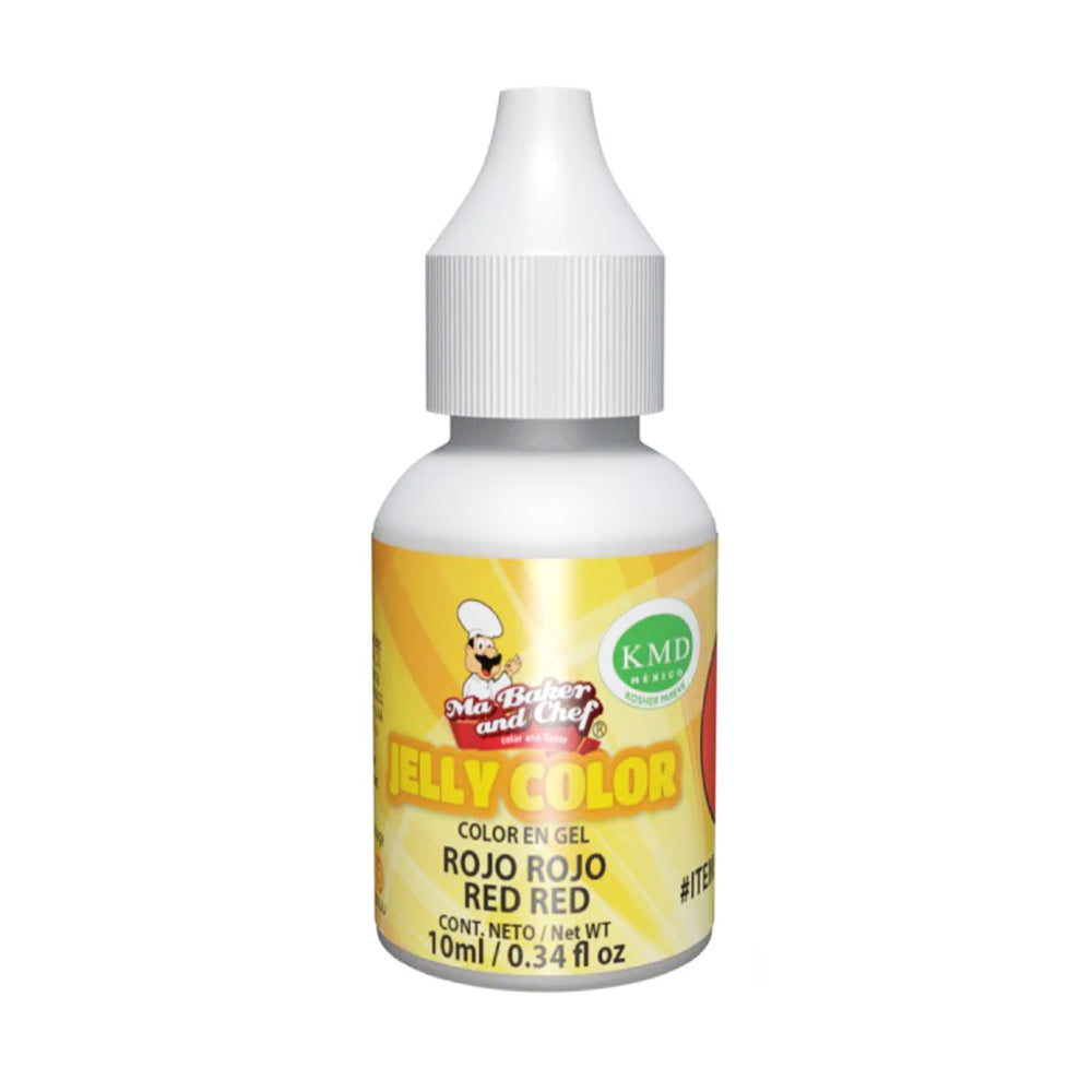 10 ML COLOR JELLY ROJO ROJO PIEZA