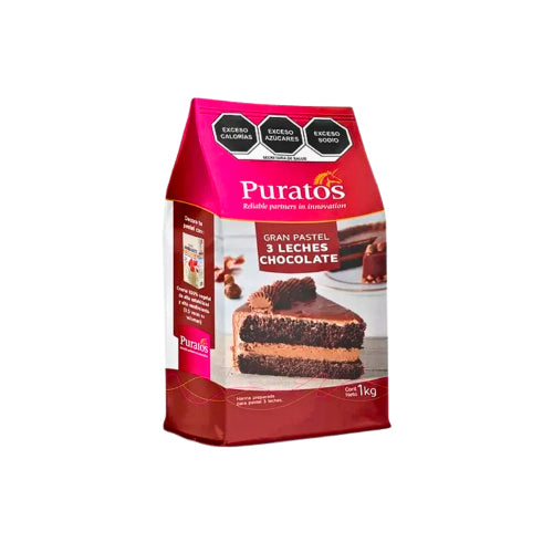 HARINA GRAN PASTEL 3 LECHES CHOCOLATE KILO
