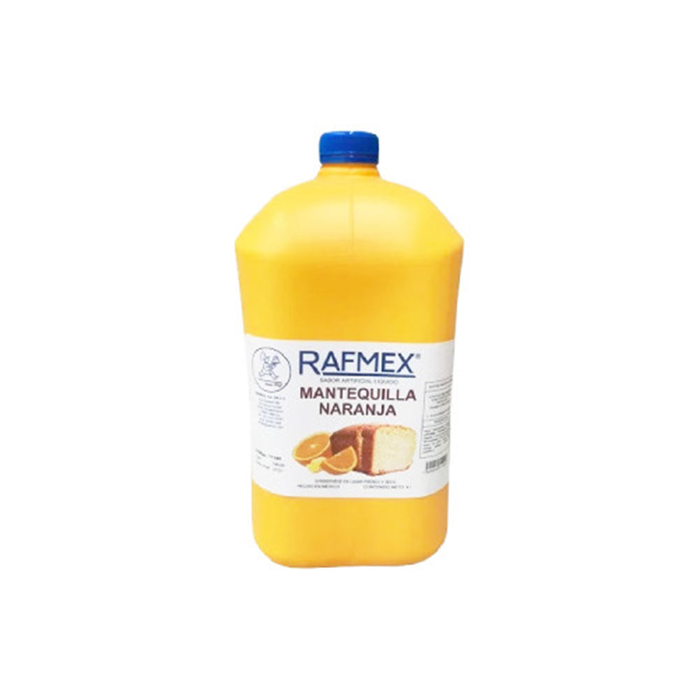 4 LT ESENCIA RAFMEX MANTEQUILLA NARANJA GALON