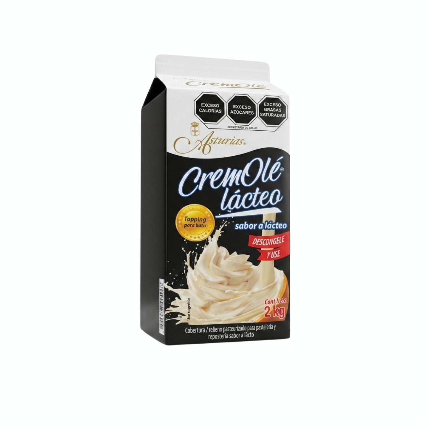 2KG CREMOLE LACTEO ASTURIAS PIEZA